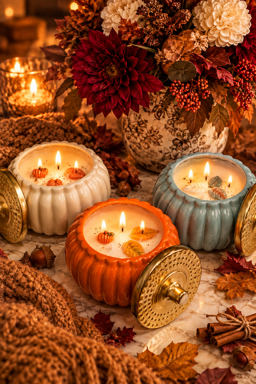 Limited Edition Pumpkin Vessel Candle