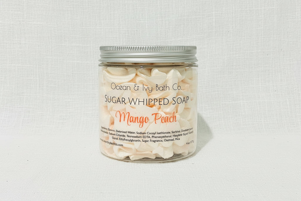 Mango & Peach Sugar Whipped Soap