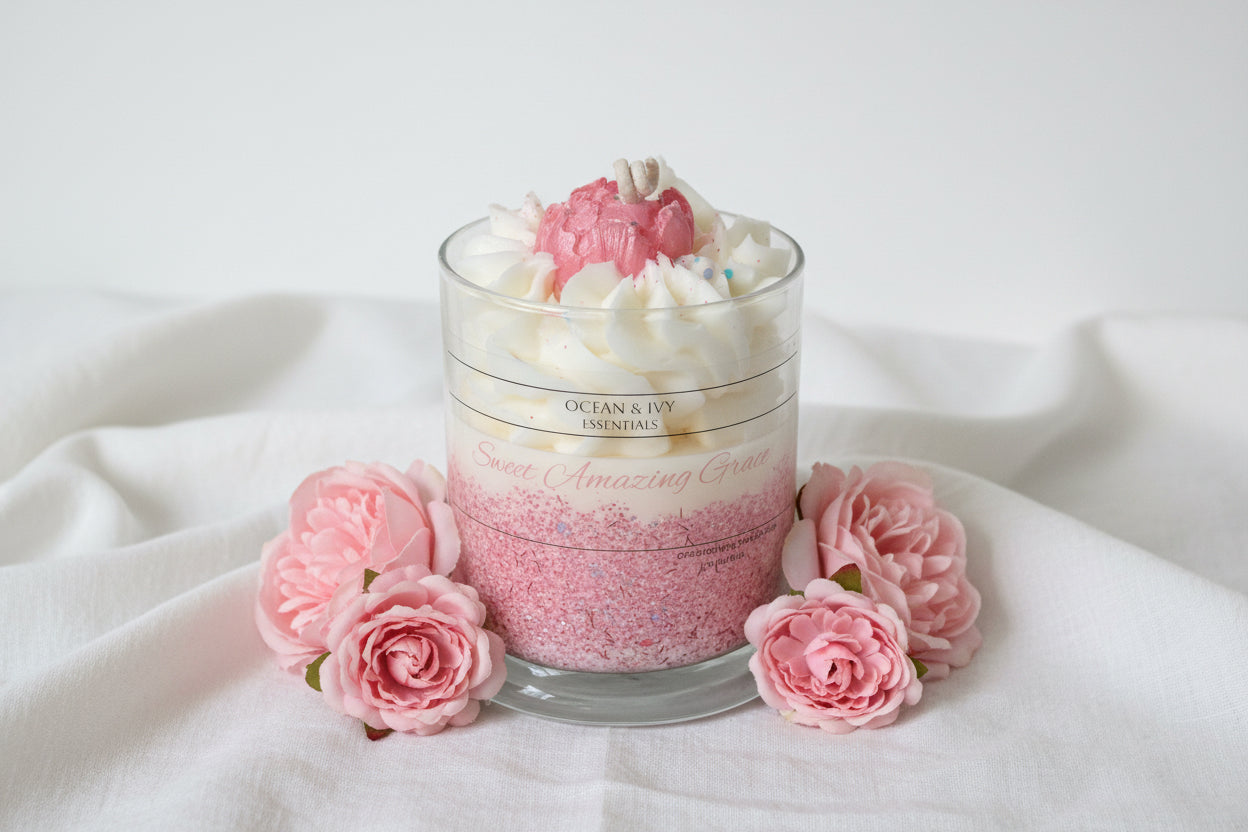 Sweet Amazing Grace Sculpted Candle