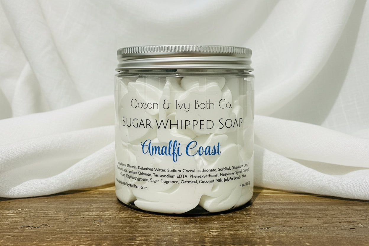 Amalfi Coast Sugar Whipped Soap