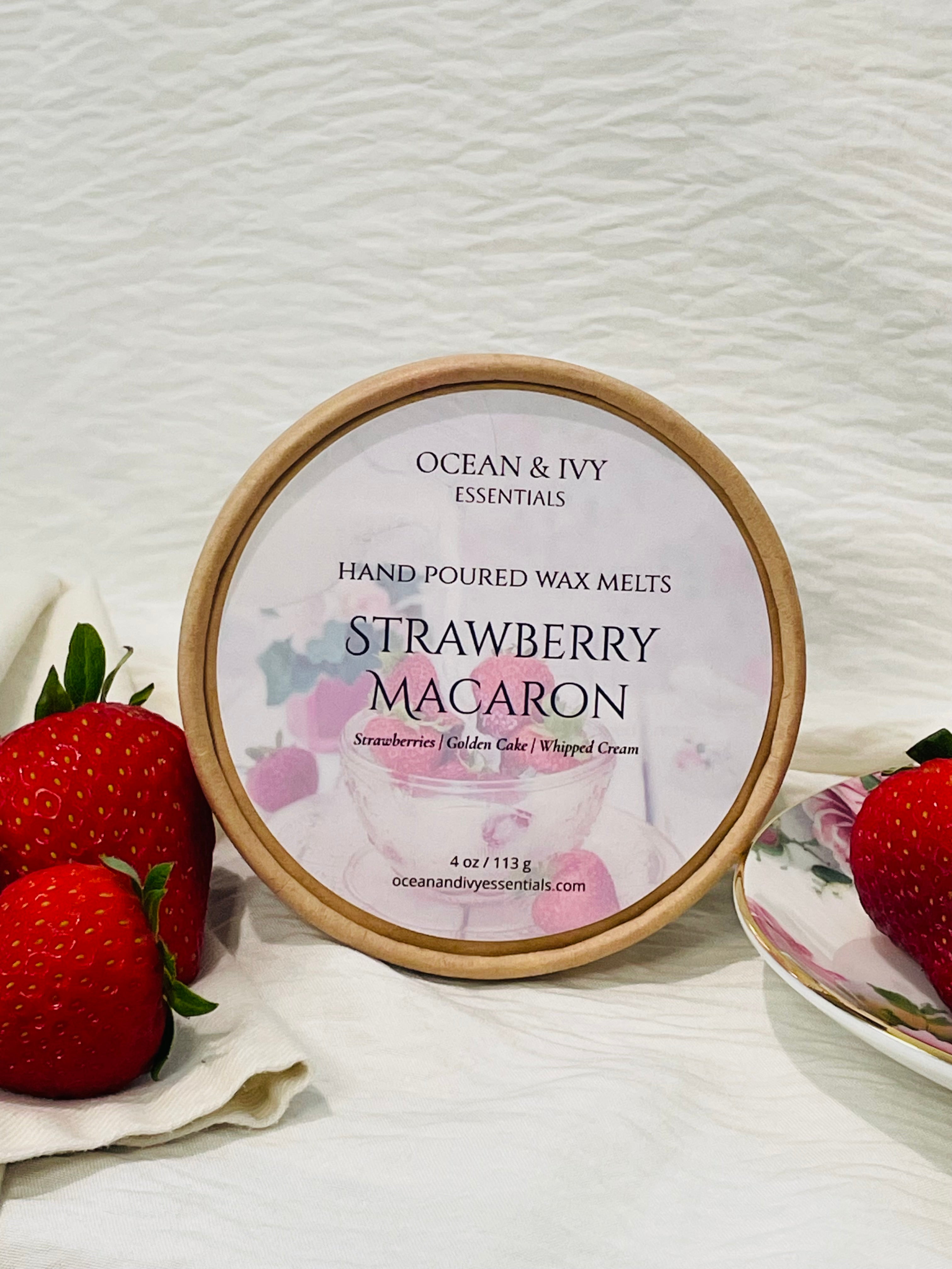 Strawberry Macaron Wax Melts