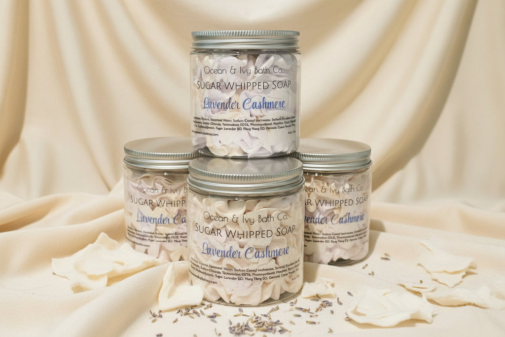 Lavender Cashmere Sugar Whipped Soap