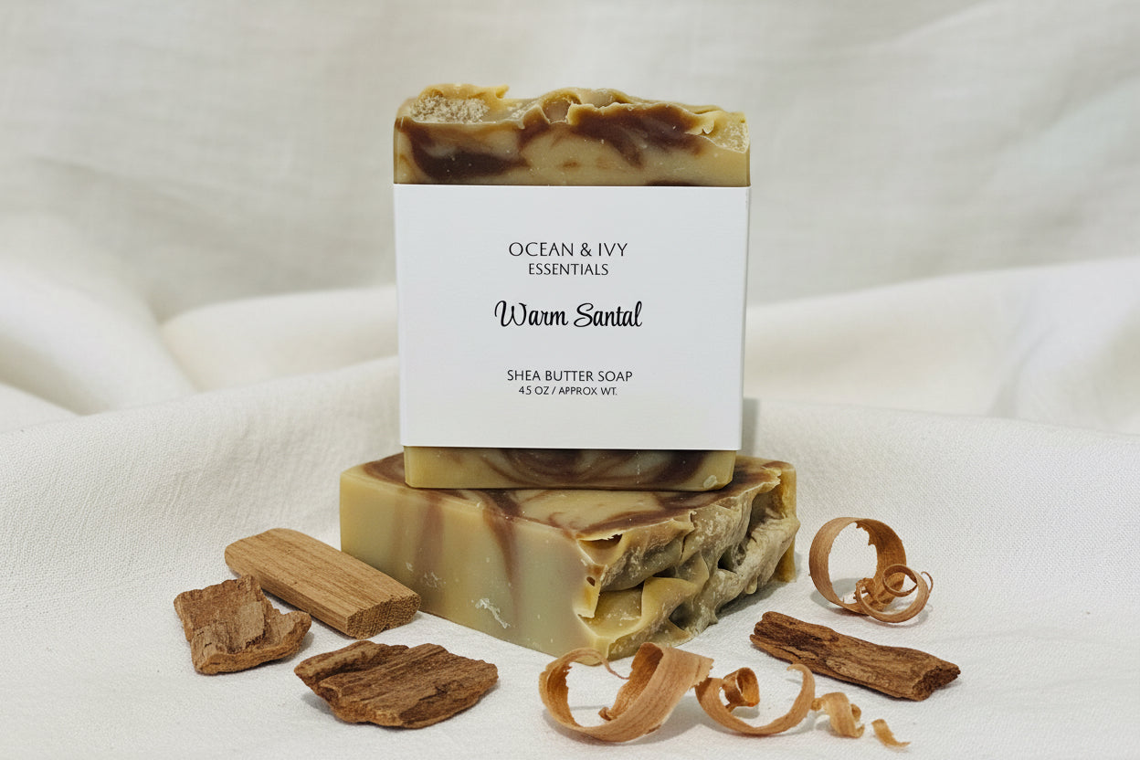 Warm Santal - Shea Butter & Coconut Milk Bar Soap