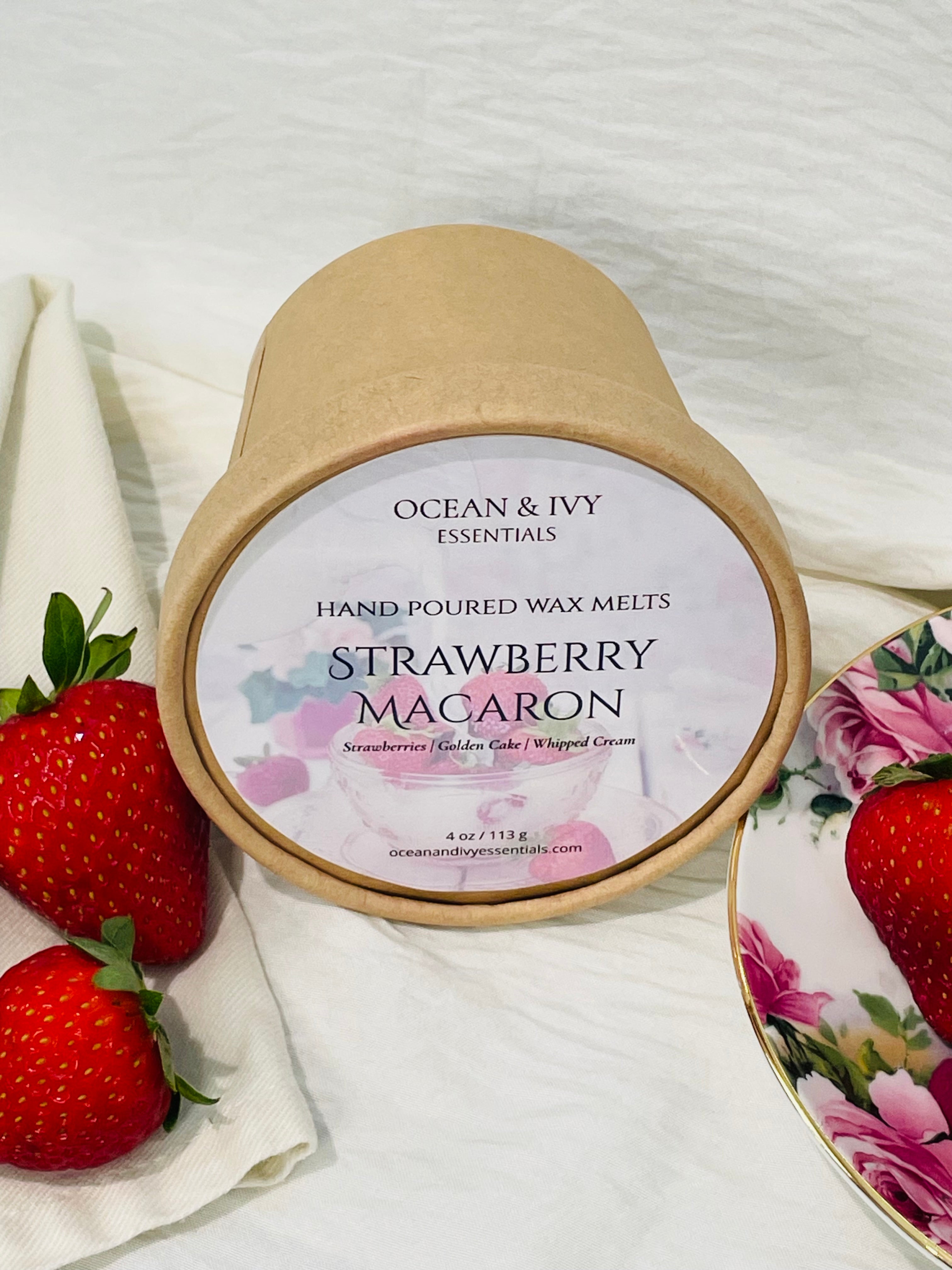 Strawberry Macaron Wax Melts