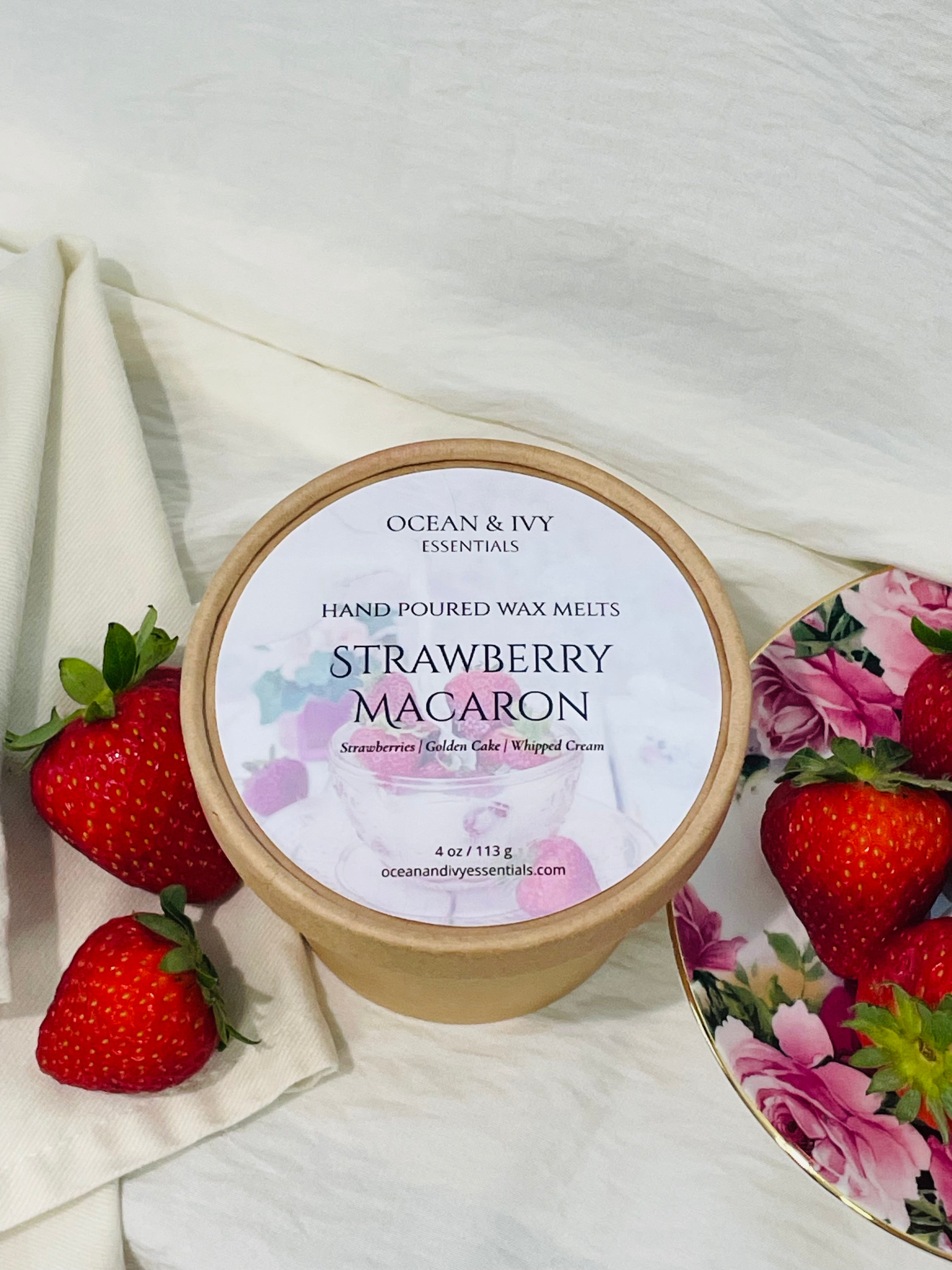 Strawberry Macaron Wax Melts