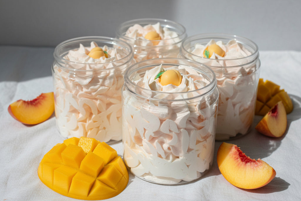 Mango & Peach Sugar Whipped Soap