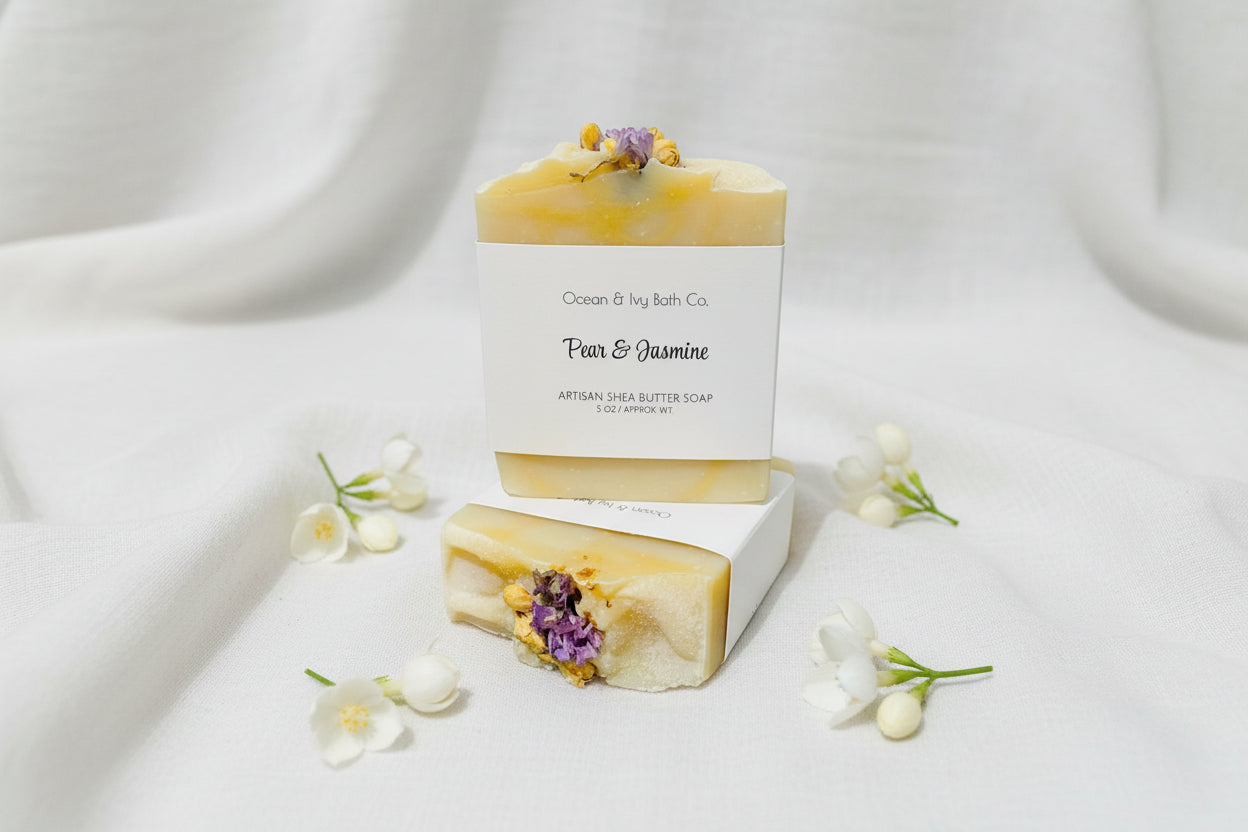 Pear & Jasmine Shea Butter Soap